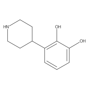 3-(Piperidin-4-yl)benzene-1,2-diol Structure