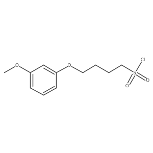 4-(3-Methoxyphenoxy)butane-1-sulfonyl chloride Structure