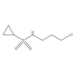 N-(3-chloropropyl)cyclopropanesulfonamide Structure