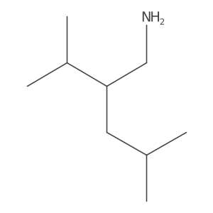 2-Isopropyl-4-methylpentan-1-amine结构式