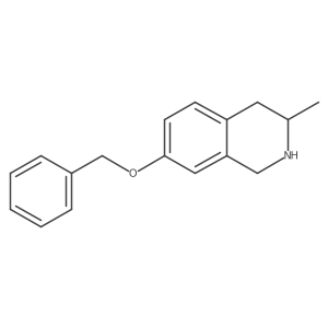 7-(Benzyloxy)-3-methyl-1,2,3,4-tetrahydroisoquinoline Structure