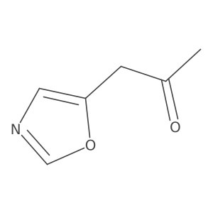 1-(1,3-Oxazol-5-yl)propan-2-one Structure