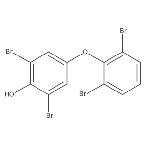 4'-OH-2,3',5',6-Tetrabromodiphenyl Ether Structure