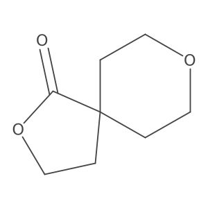 2,8-Dioxaspiro[4.5]decan-1-one结构式
