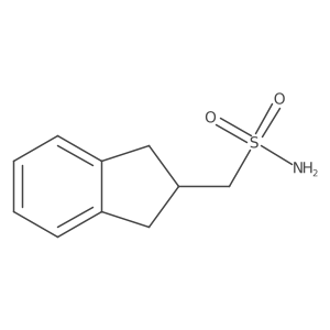 2,3-dihydro-1H-inden-2-ylmethanesulfonamide Structure