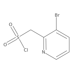 (3-Bromopyridin-2-yl)methanesulfonyl chloride结构式
