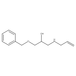 (R)-1-(allylamino)-3-(benzyloxy)propan-2-ol结构式