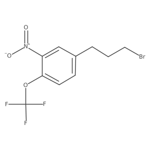 1-(3-Bromopropyl)-3-nitro-4-(trifluoromethoxy)benzene Structure