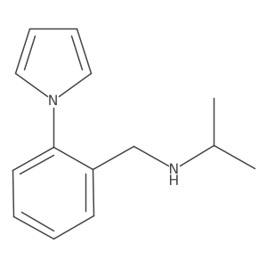 (propan-2-yl)({[2-(1H-pyrrol-1-yl)phenyl]methyl})amine Structure