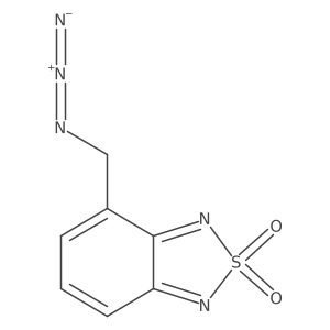 4-(Azidomethyl)-2lambda6,1,3-benzothiadiazole-2,2-dione Structure