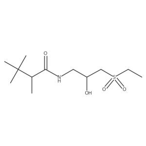 N-[3-(ethanesulfonyl)-2-hydroxypropyl]-2,3,3-trimethylbutanamide Structure