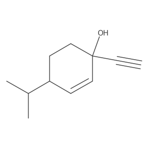 1-Ethynyl-4-(propan-2-yl)cyclohex-2-en-1-ol Structure
