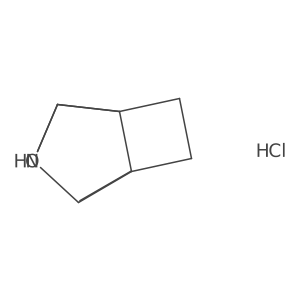 Dihydro-1H,3H,4H-3a,6a-ethanofuro[3,4-c]pyrrole hydrochloride Structure