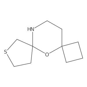 5-Oxa-8-thia-11-azadispiro[3.1.4^{6}.3^{4}]tridecane Structure