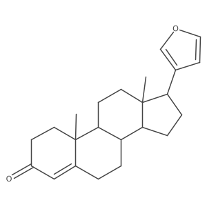 24-Norchola-4,20,22-trien-3-one, 21,23-epoxy-结构式