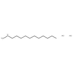 Undecylhydrazine;dihydrochloride结构式