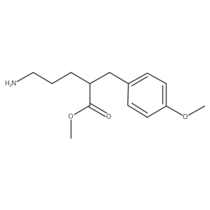 Methyl 5-amino-2-[(4-methoxyphenyl)methyl]pentanoate Structure