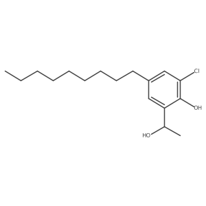 3-Chloro-2-hydroxy-I+/--methyl-5-nonylbenzenemethanol Structure