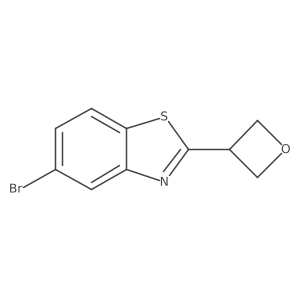 5-bromo-2-(3-oxetanyl)Benzothiazole结构式
