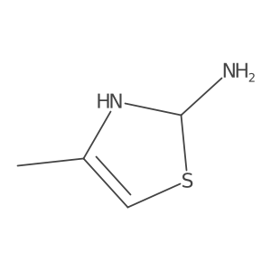 4-((2)H)methyl((2)H)-1,3-thiazol-2-amine Structure