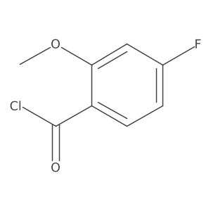 4-Fluoro-2-methoxybenzoyl chloride Structure
