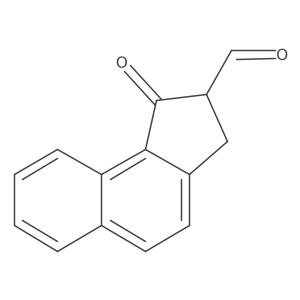 2,3-Dihydro-1-oxo-1H-benz[e]indene-2-carboxaldehyde结构式
