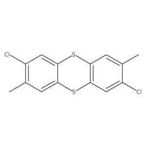 2,7-Dichloro-3,8-dimethylthianthrene Structure