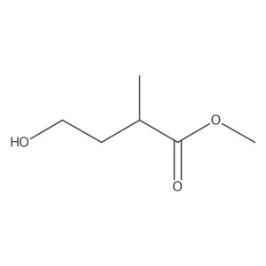 Methyl 2-methyl-4-hydroxybutyrate Structure