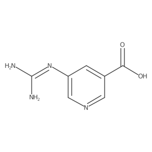 5-Guanidinonicotinic acid结构式