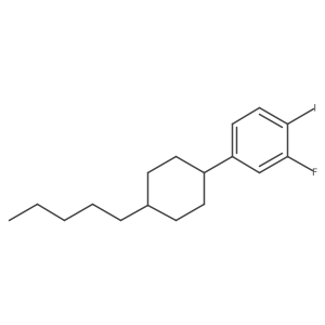 2-Fluoro-1-iodo-4-(trans-4-pentylcyclohexyl)benzene结构式