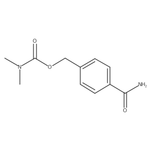 (4-carbamoylphenyl)methyl N,N-dimethylcarbamate结构式