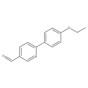 6-(4-Ethoxyphenyl)nicotinaldehyde Structure