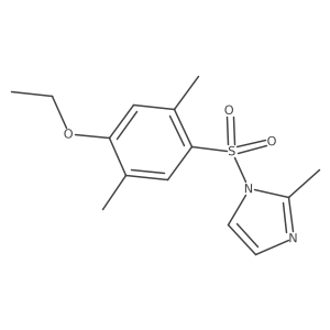 1-((4-ethoxy-2,5-dimethylphenyl)sulfonyl)-2-methyl-1H-imidazole Structure