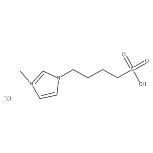 1-Methyl-3-(4-sulfobutyl)-1H-imidazol-3-ium chloride结构式