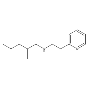 (2-Methylpentyl)[2-(pyridin-2-yl)ethyl]amine结构式