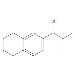2-Methyl-1-(5,6,7,8-tetrahydronaphthalen-2-yl)propan-1-ol Structure