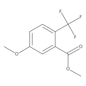 Methyl 5-methoxy-2-(trifluoromethyl)benzoate Structure