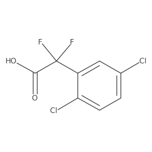 2-(2,5-Dichlorophenyl)-2,2-difluoroacetic acid结构式