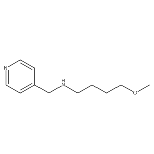 (4-Methoxybutyl)(pyridin-4-ylmethyl)amine Structure