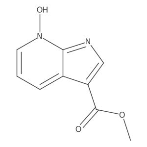 methyl 7-hydroxypyrrolo[2,3-b]pyridine-3-carboxylate Structure