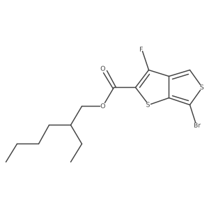 2-Ethylhexyl 6-bromo-3-fluorothieno[3,4-b]thiophene-2-carboxylate Structure