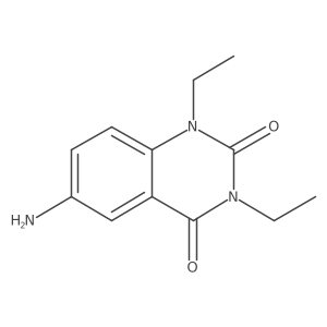 6-Amino-1,3-diethylquinazoline-2,4(1H,3H)-dione Structure