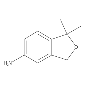 1,1-Dimethyl-1,3-dihydroisobenzofuran-5-amine Structure