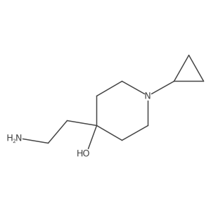 4-(2-Aminoethyl)-1-cyclopropylpiperidin-4-ol Structure