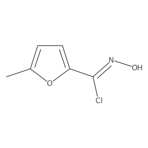 N-Hydroxy-5-methylfuran-2-carbimidoyl Chloride Structure
