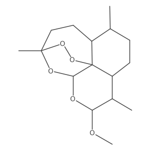 (3R,5aS,6R,8aS,9S,10S,12R,12aR)-Decahydro-10-methoxy-3,6,9-trimethyl-3,12-epoxy-12H-pyrano[4,3-j]-1,2-benzodioxepin结构式
