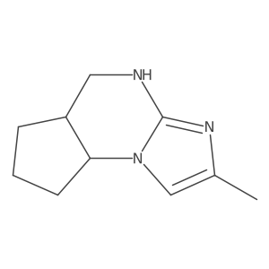11-Methyl-1,8,10-triazatricyclo[7.3.0.0,2,6]dodeca-9,11-diene Structure
