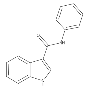 N-phenyl-1H-indole-3-carboxamide Structure