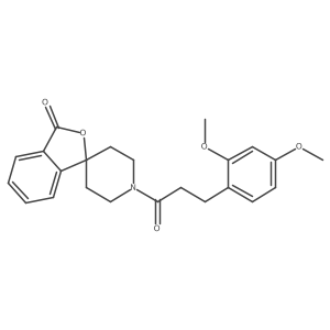 1'-(3-(2,4-dimethoxyphenyl)propanoyl)-3H-spiro[isobenzofuran-1,4'-piperidin]-3-one Structure