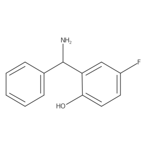 2-(Aminophenylmethyl)-4-fluorophenol结构式